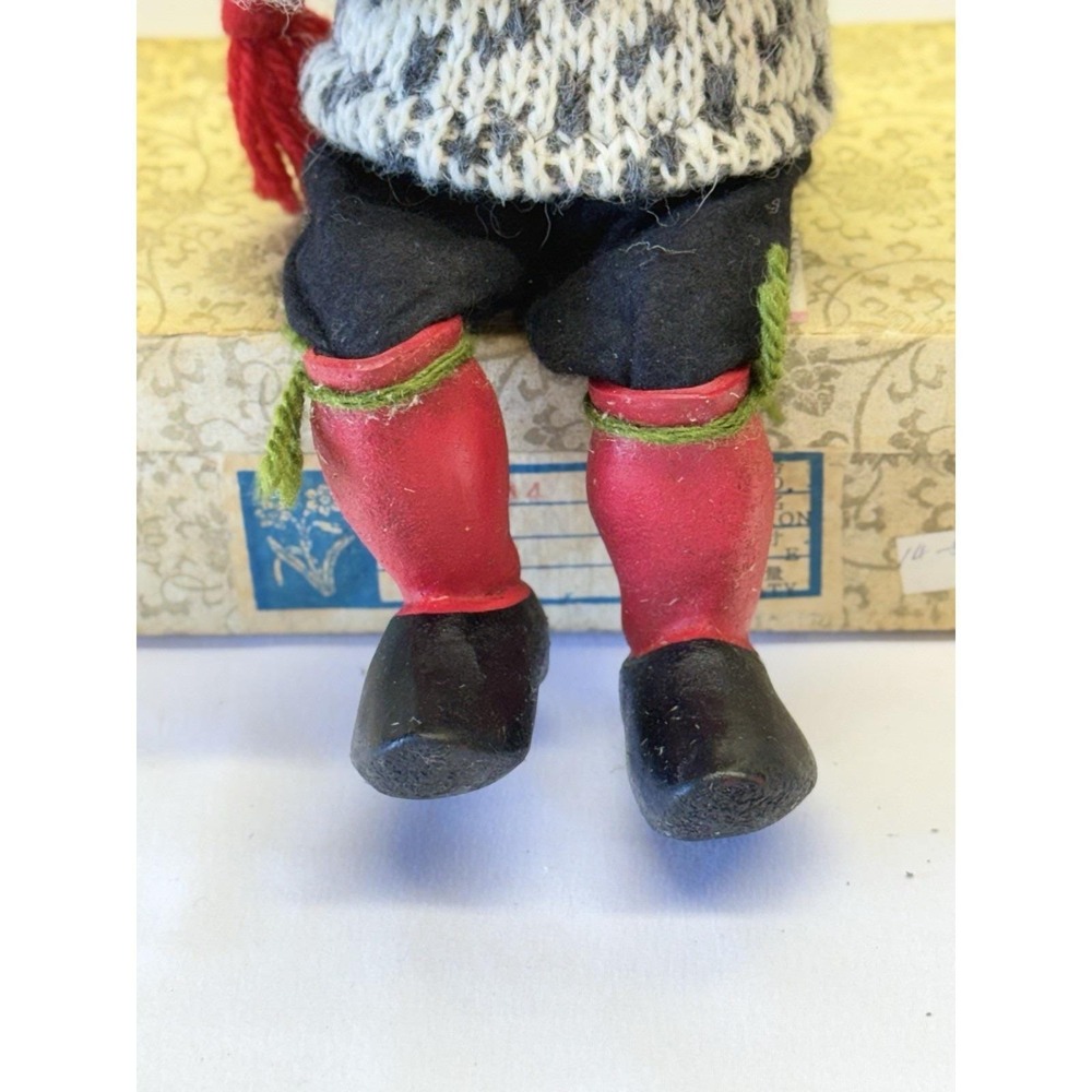 VTG Arne Hasle Askim Norge ~ Nordic Christmas Folklore Nisse Elf/Gnome Doll - Picture 3 of 5
